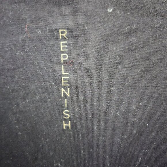 Copper Fit Black Jogger Set V Neck Drawstring Waist Size L - Picture 5 of 9